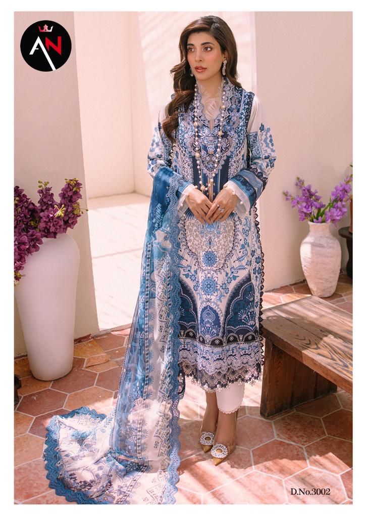 Asifa Nabeel Vol 3 Cotton Karachi Printed Designer Salwar Kameez