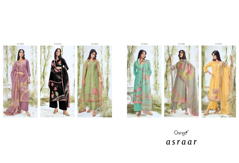 Ganga Asraar Printed Cotton Fancy Designer Salwar Suits