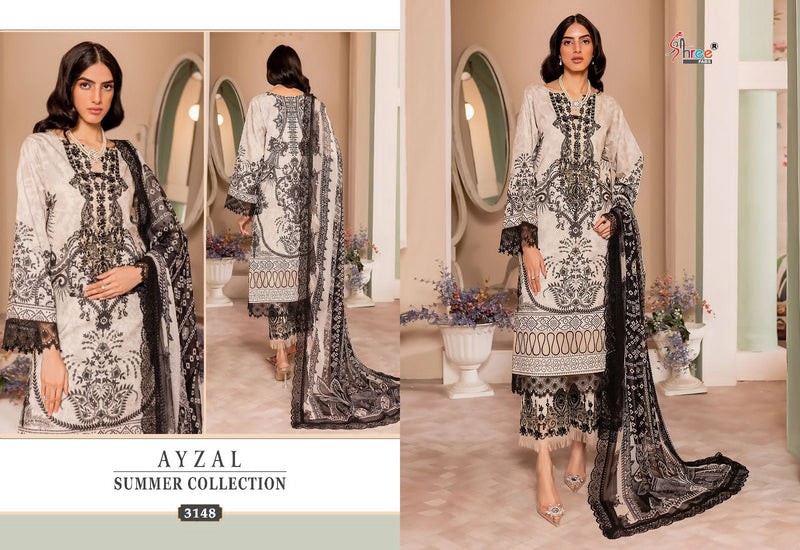 Shree Fabs Ayzal Summer Collection Cotton Print With Embroidery Patch Work Salwar Kameez