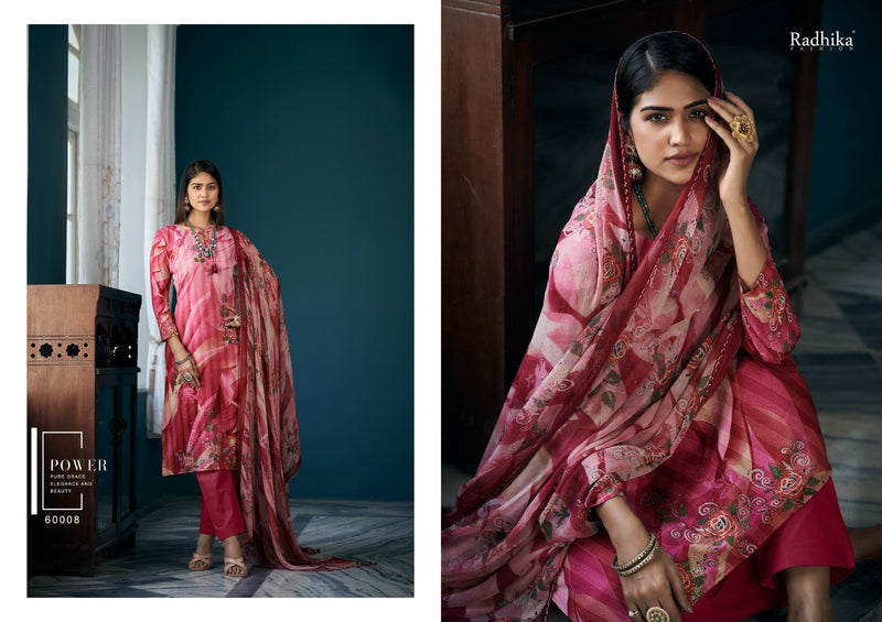 Radhika Fashion Azara Vol 51 Cotton Designer Printed Mashin Diamond Printed Salwar Kameez