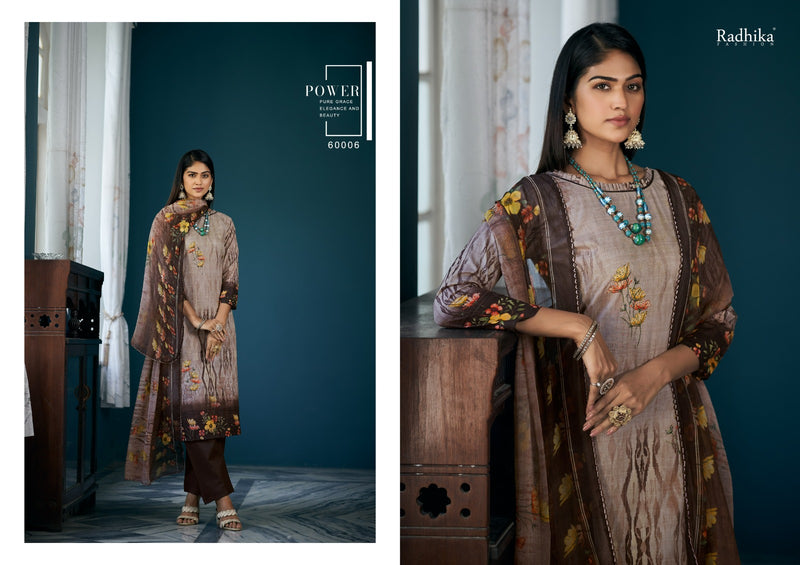 Radhika Fashion Azara Vol 51 Cotton Designer Printed Mashin Diamond Printed Salwar Kameez