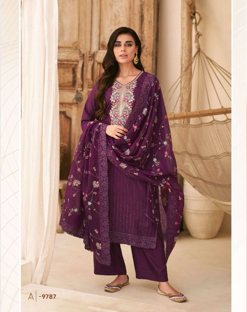 Aashirwad Creation Aafreen Dola Silk Beautiful Designer Salwar Kameez