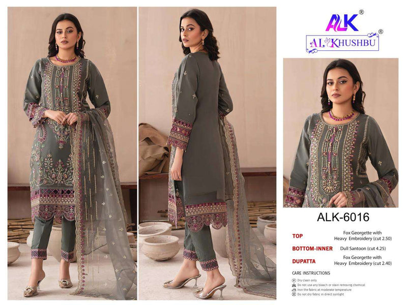Al Khushbu Afifa Vol 2 Georgette Heavy Embroidered Pakistani Salwar Kameez