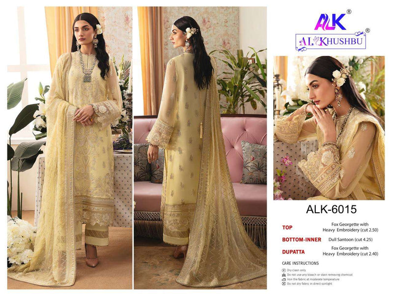 Al Khushbu Afifa Vol 2 Georgette Heavy Embroidered Pakistani Salwar Kameez