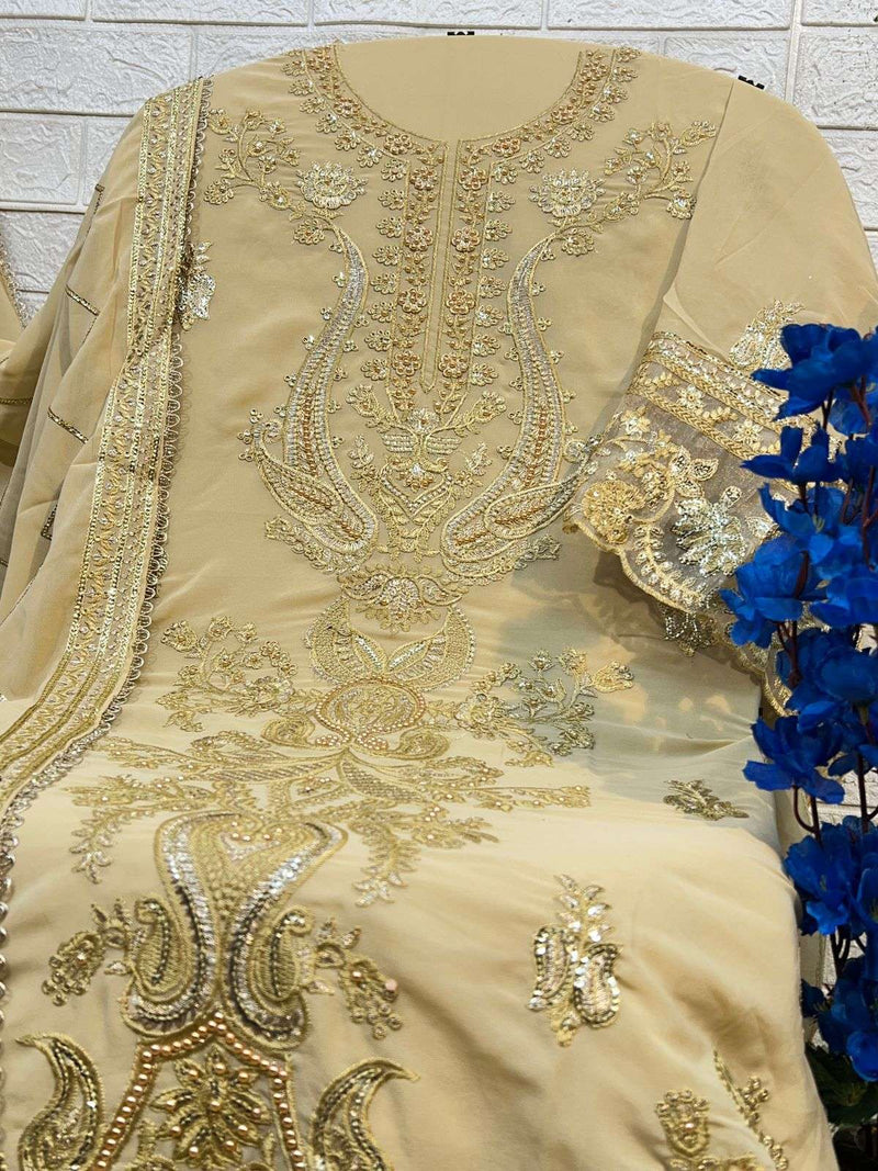 Al Khushbu Afifa Vol 2 Georgette Heavy Embroidered Pakistani Salwar Kameez