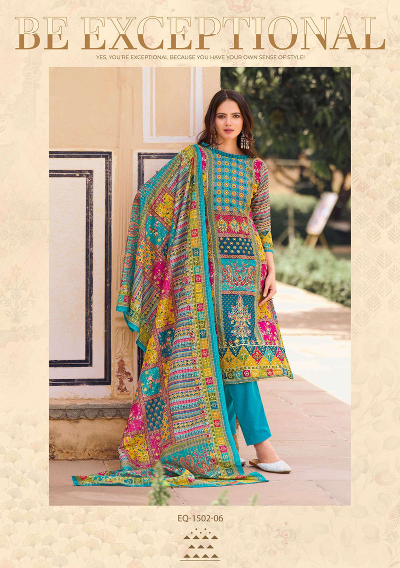 Alok Suit Bella Vol 8 Pure Maslin Digital Print With Mirror Work Salwar Suits