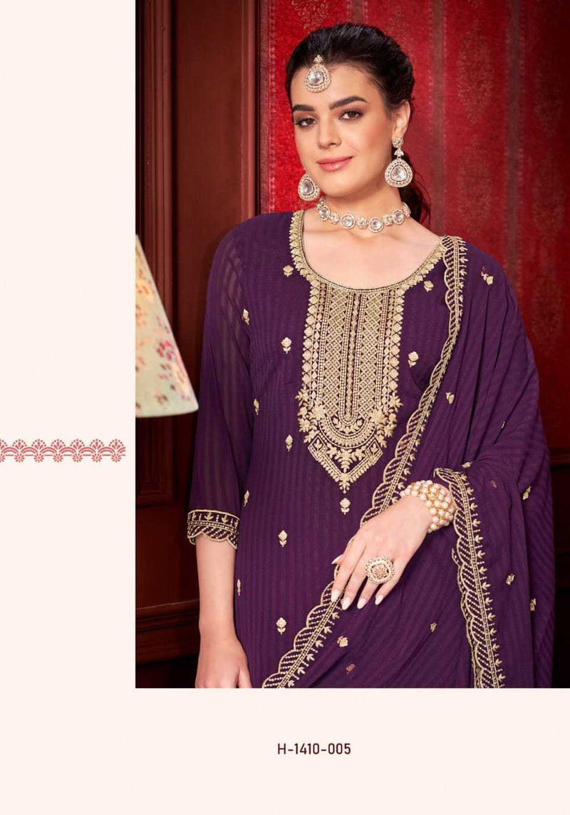 Alok Suit Door Premium Self Embroidery Work Salwar Suit