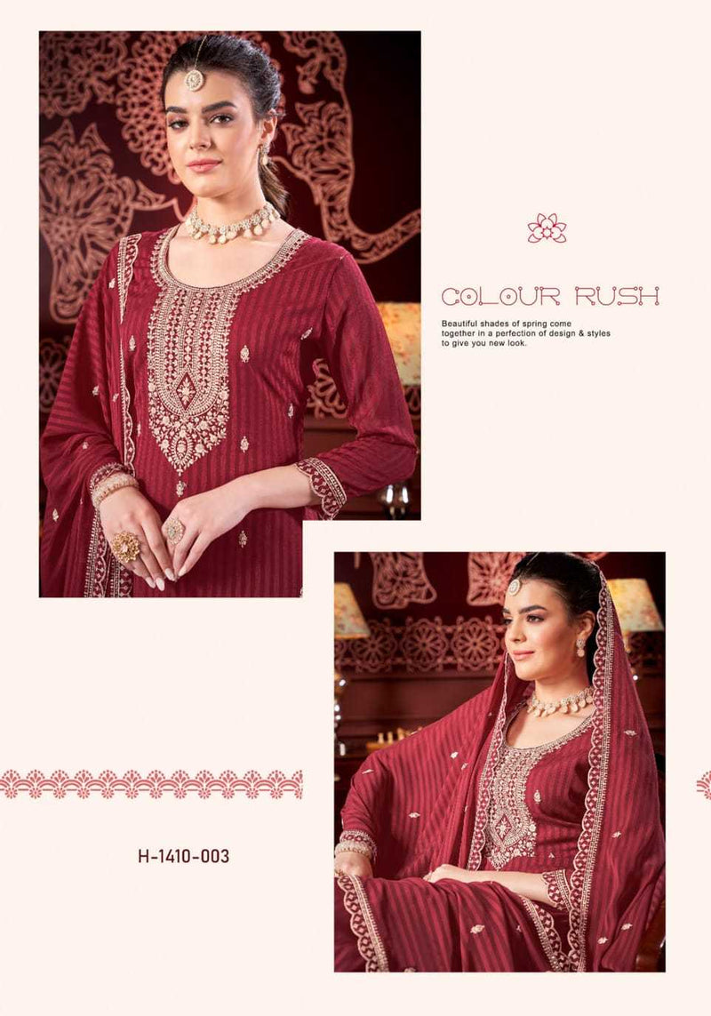 Alok Suit Door Premium Self Embroidery Work Salwar Suit
