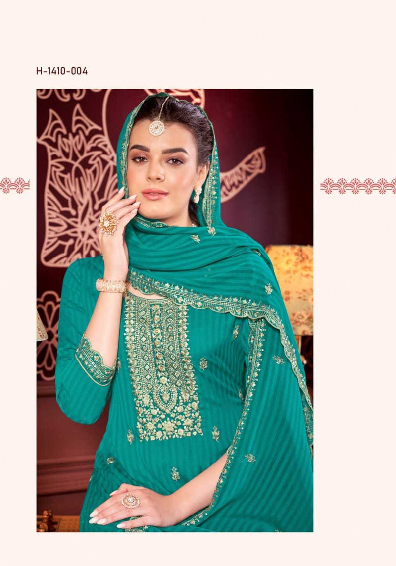 Alok Suit Door Premium Self Embroidery Work Salwar Suit