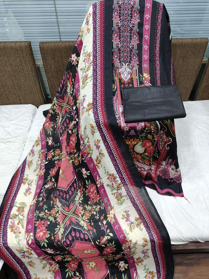 Alok Suit Qudrat Edition Vol 9 Pure Cambric Cotton Pakistani Suit