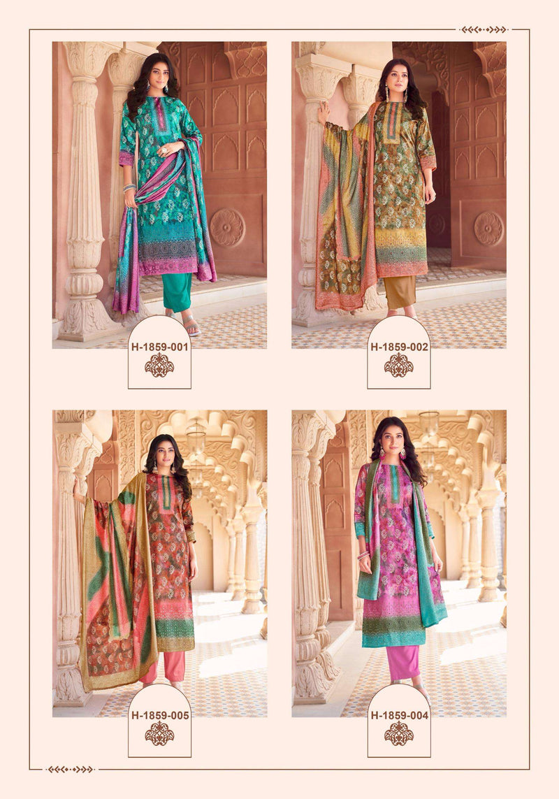 Alok Suits Carle Light Jam Cotton Digital Print Work Salwar Suit