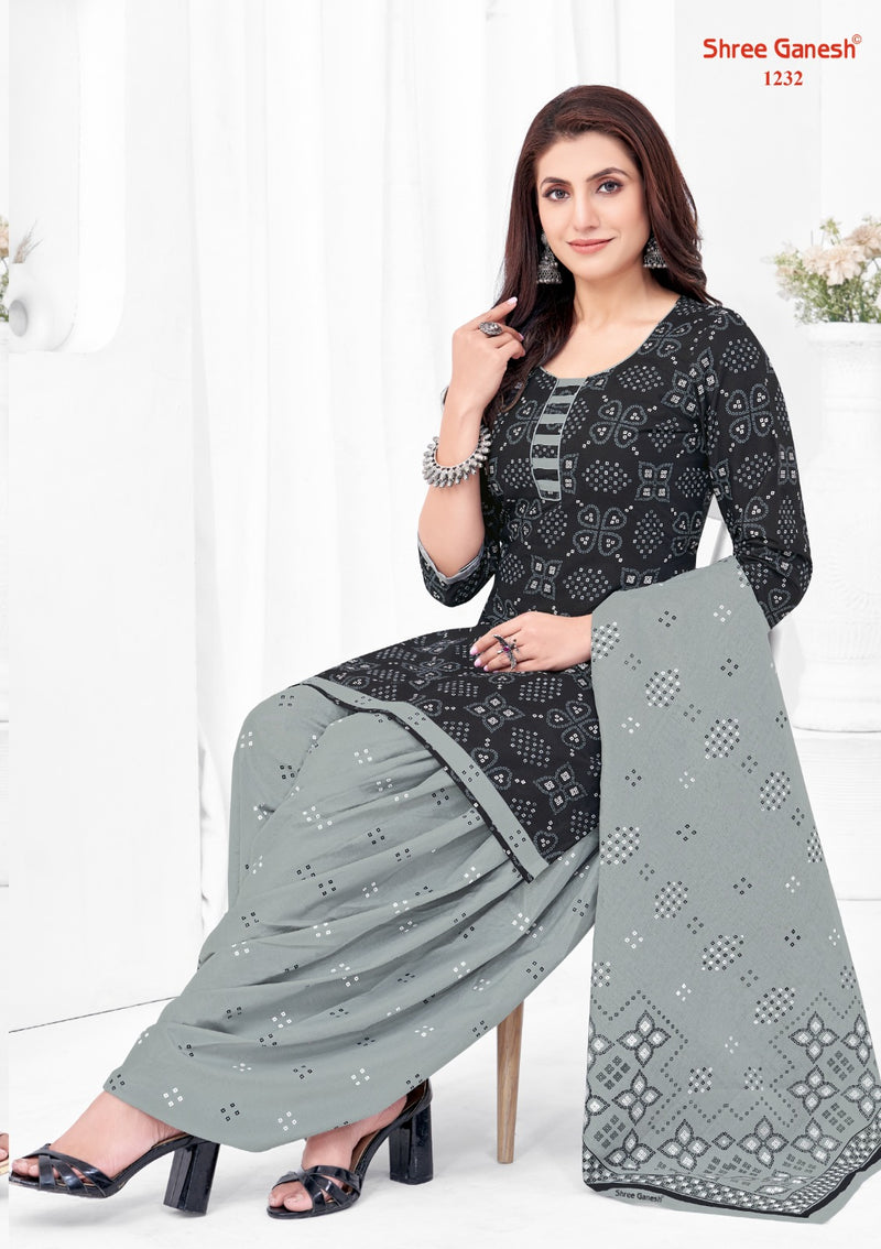 Shree Ganesh Bandhani Vol 2 Cotton Printed Patiyala Suits