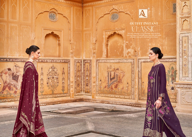 Alok Suits Bansuri Pashmina Designer Winter Wear Salwar Suit Collection