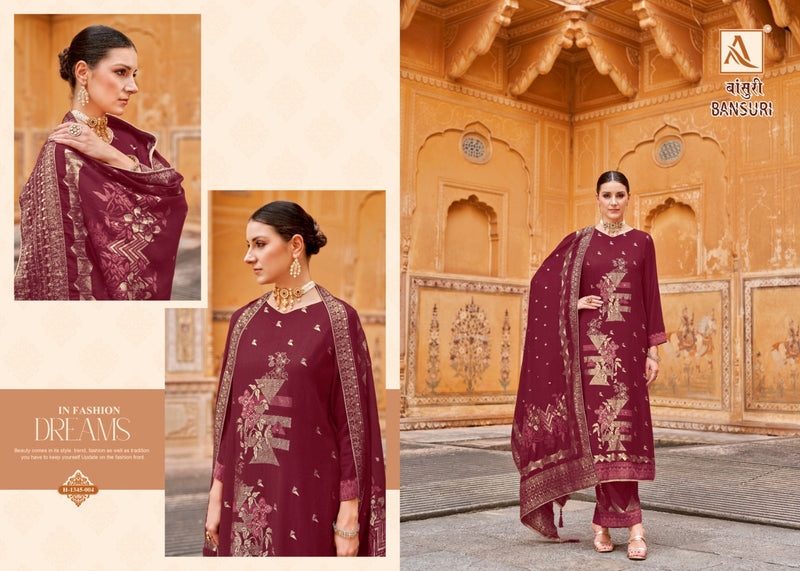 Alok Suits Bansuri Pashmina Designer Winter Wear Salwar Suit Collection