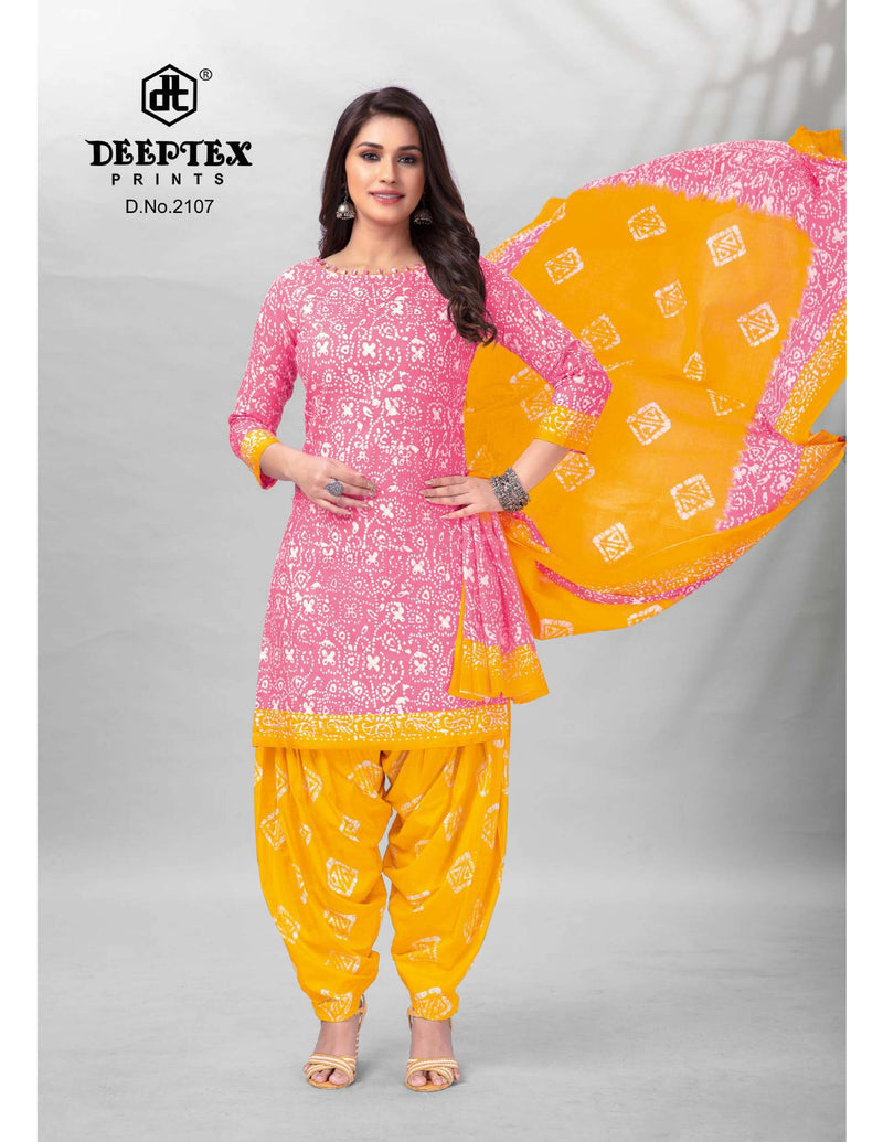 Deeptex Prints Batik Plus Vol 21 Cotton Printed Patiyala Suits
