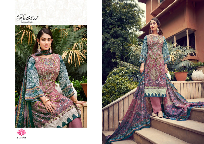 Belliza Designer Naira Vol 16 Cotton Digital Print Embroidery Suits