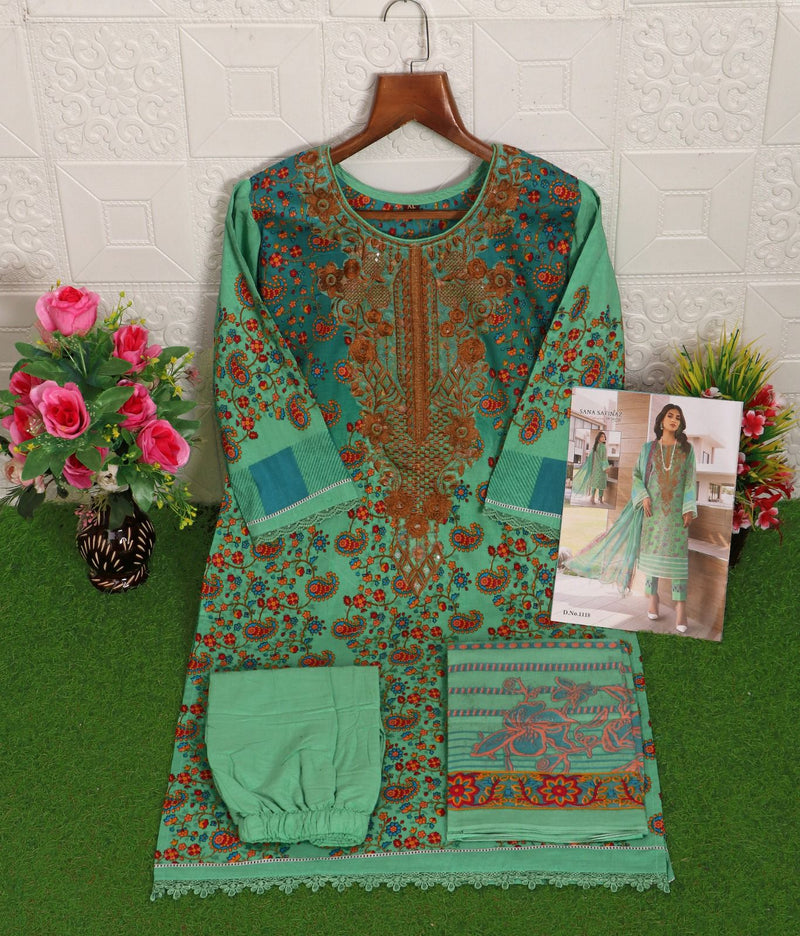 Sana Safina Beyond Casual Ready Made Collection Lawn Fancy Salwar Suits