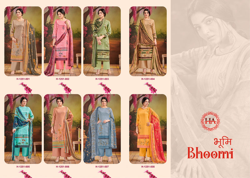 Harshit Fashion Hub Bhoomi Jam Cotton Digital Style Print Suits