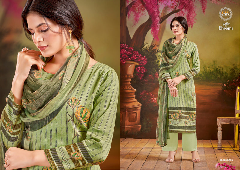 Harshit Fashion Hub Bhoomi Jam Cotton Digital Style Print Suits