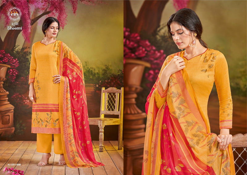 Harshit Fashion Hub Bhoomi Jam Cotton Digital Style Print Suits