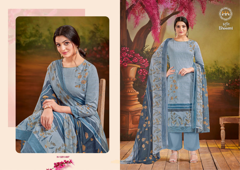 Harshit Fashion Hub Bhoomi Jam Cotton Digital Style Print Suits