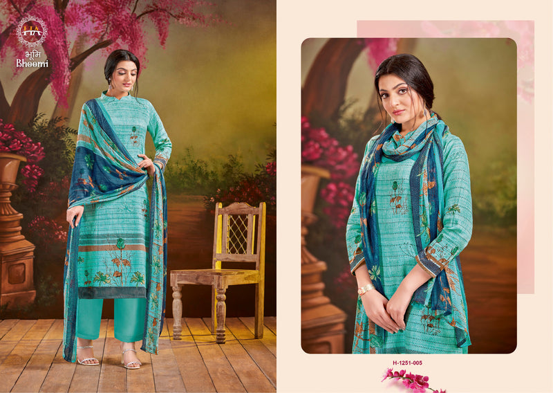 Harshit Fashion Hub Bhoomi Jam Cotton Digital Style Print Suits