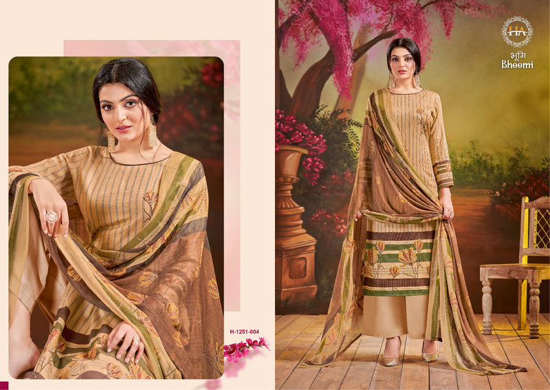 Harshit Fashion Hub Bhoomi Jam Cotton Digital Style Print Suits