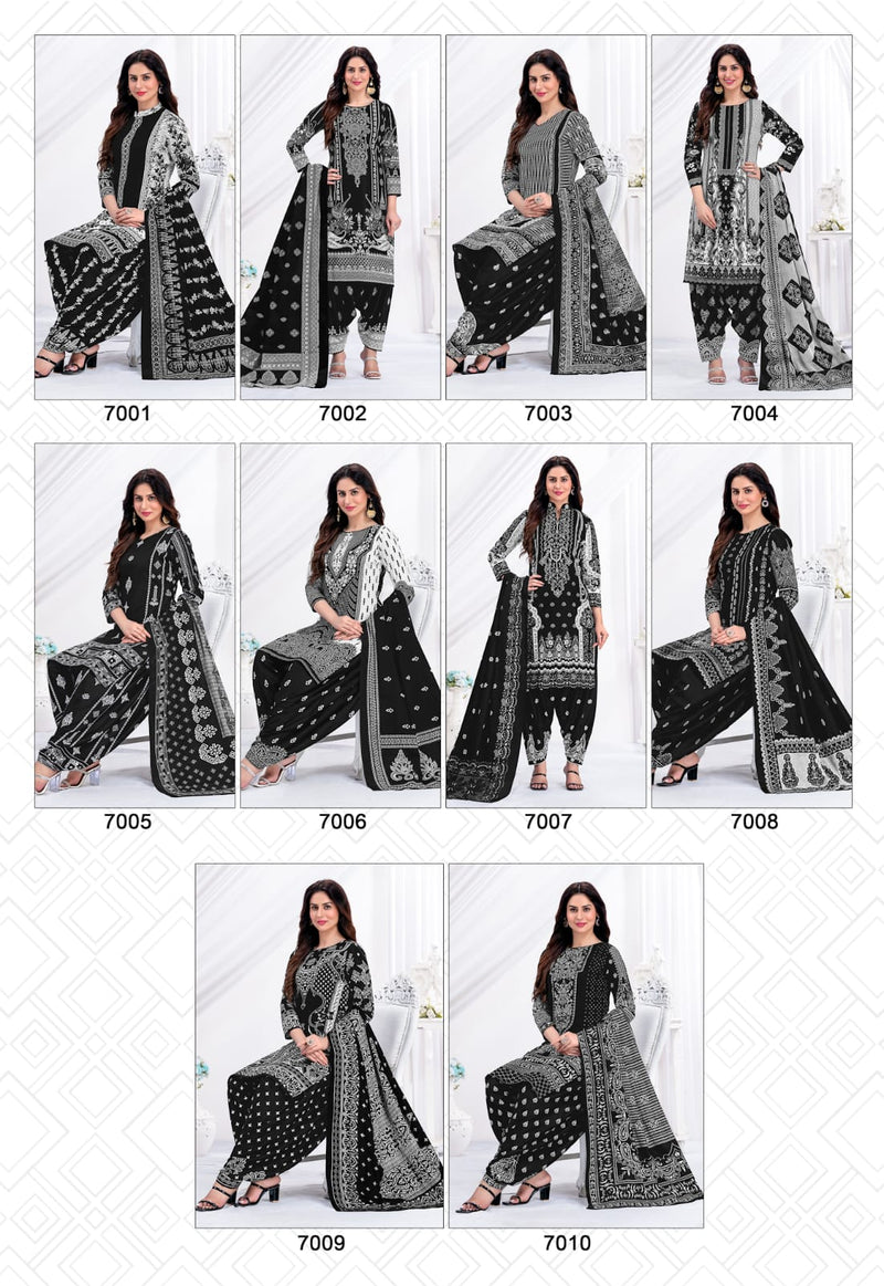 Jt Black Beauty Vol 7 Cotton Printed Patiyala Suits