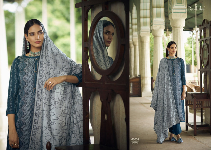 Radhika Fashion Azara Black Berry Vol 4 Cotton Designer Print Fancy Salwar Suits