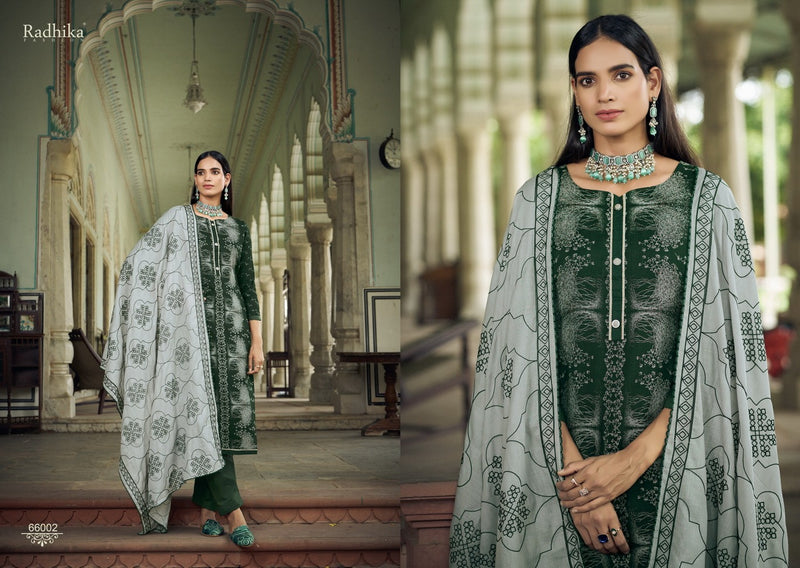 Radhika Fashion Azara Black Berry Vol 4 Cotton Designer Print Fancy Salwar Suits