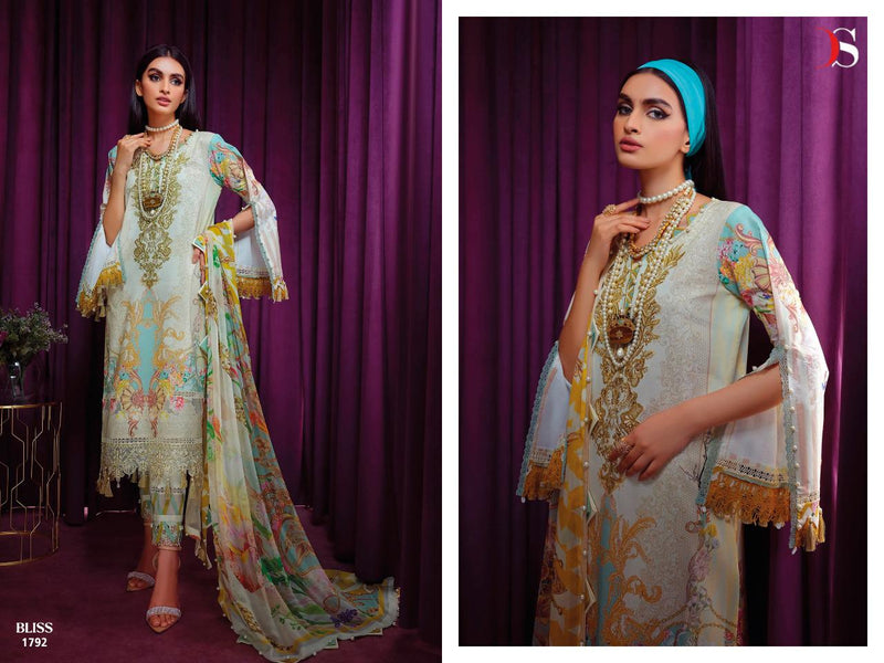 Deepsy Suits Bliss 22 Vol 4 Pashmina Collection Pashmina Embroidery Suits