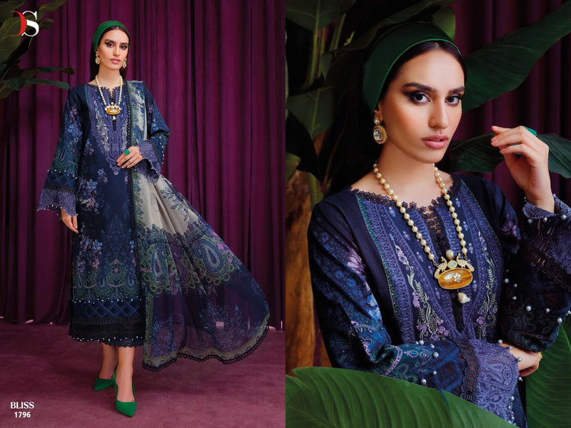 Deepsy Suits Bliss 22 Vol 4 Pashmina Collection Pashmina Embroidery Suits