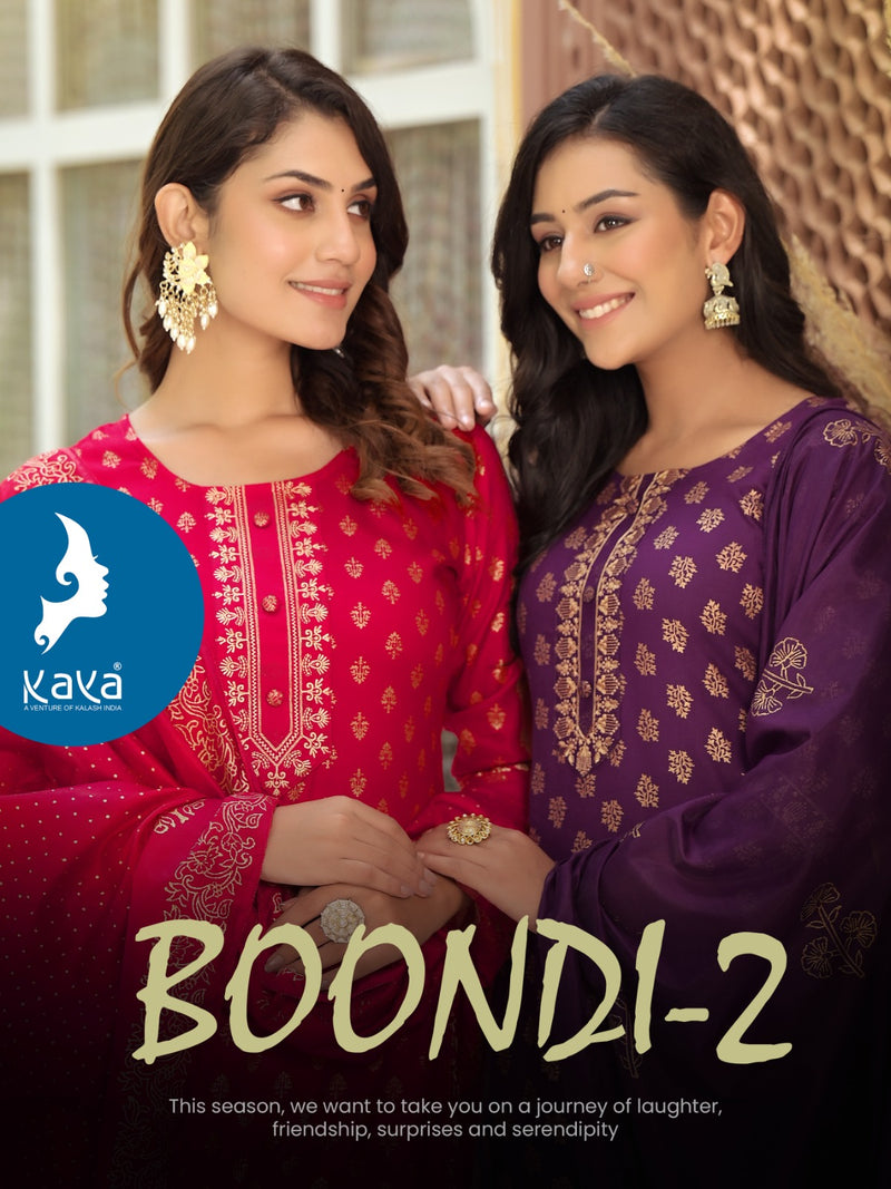 Kaya Creation Boondi Vol 2 Rayon Fancy Casual Wear Kurtis