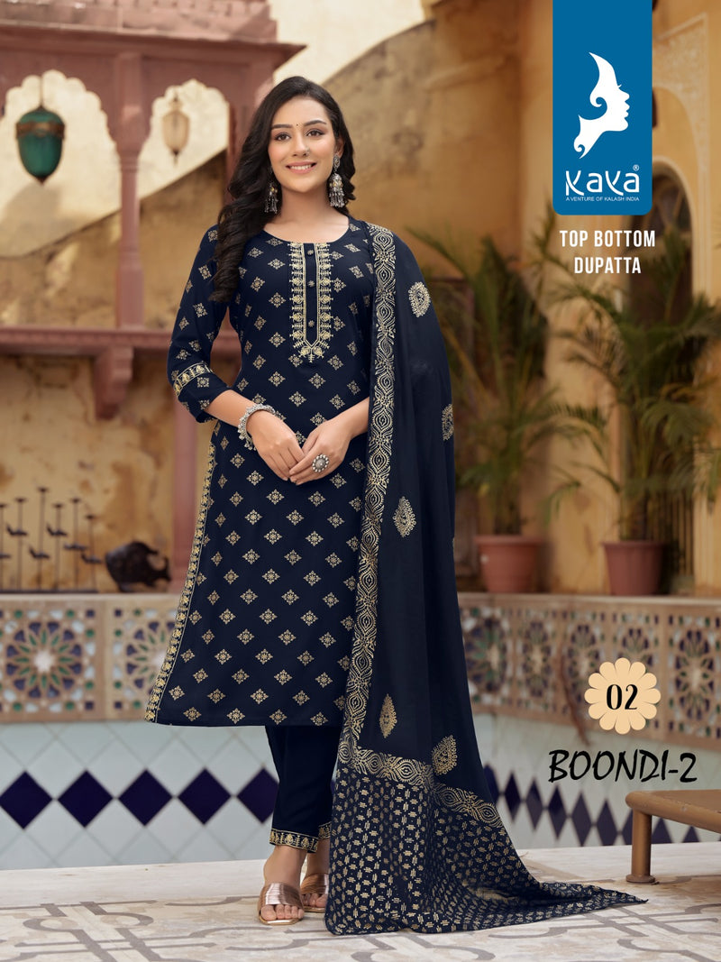 Kaya Creation Boondi Vol 2 Rayon Fancy Casual Wear Kurtis