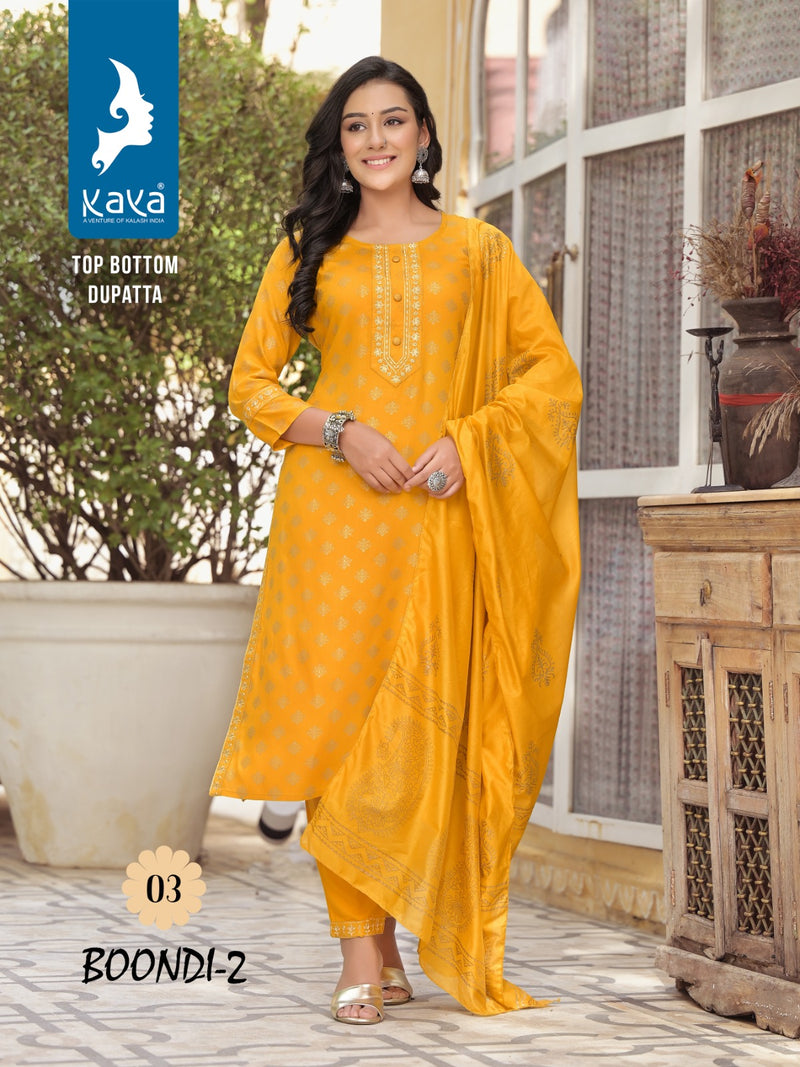 Kaya Creation Boondi Vol 2 Rayon Fancy Casual Wear Kurtis