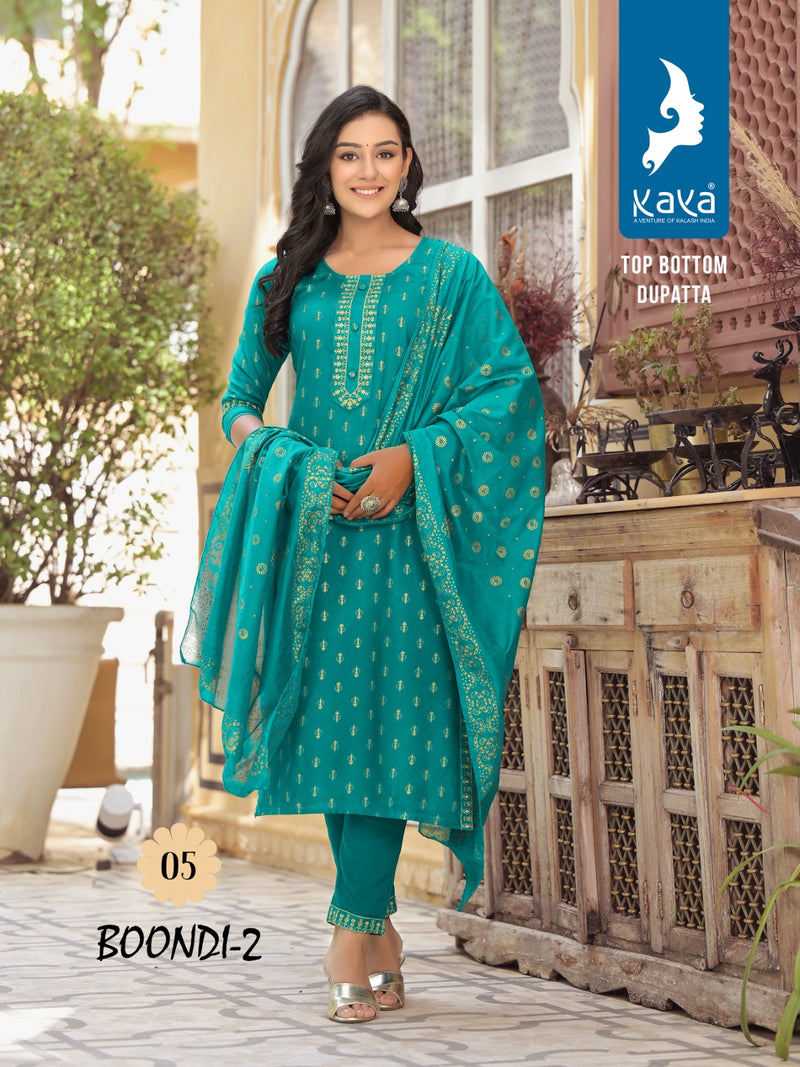 Kaya Creation Boondi Vol 2 Rayon Fancy Casual Wear Kurtis