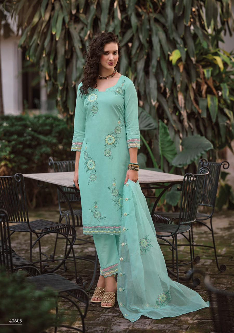 Kalki Fashion Boondi Vol 2 Cotton With Fancy Hand Work Designer Ready Made Suits