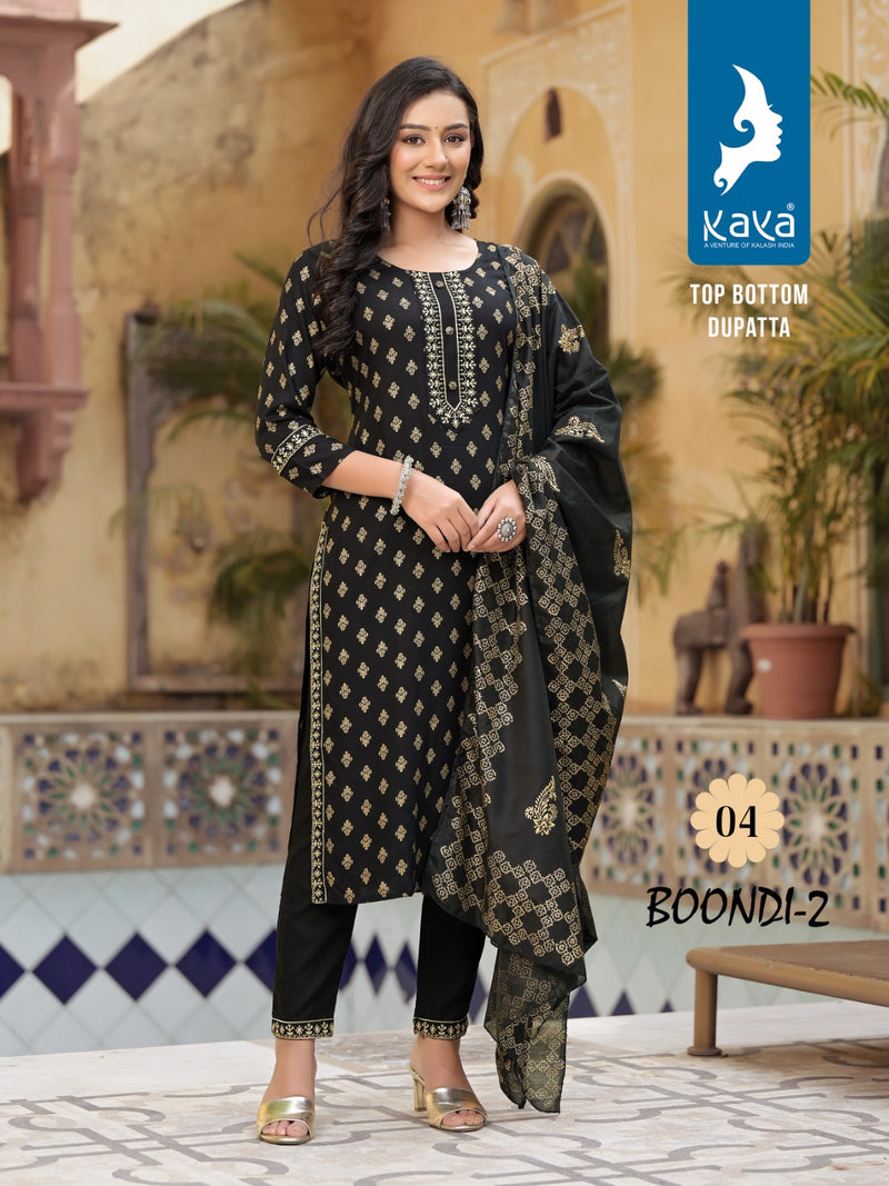 Kaya Creation Boondi Vol 2 Rayon Fancy Casual Wear Kurtis