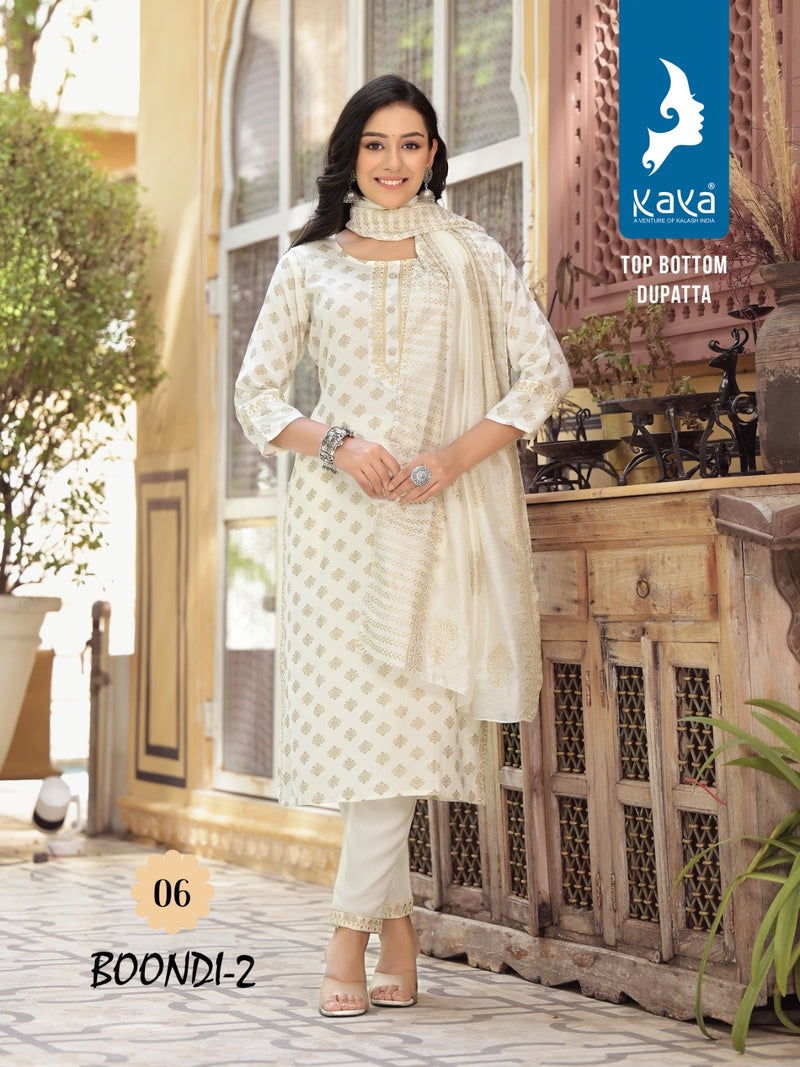 Kaya Creation Boondi Vol 2 Rayon Fancy Casual Wear Kurtis