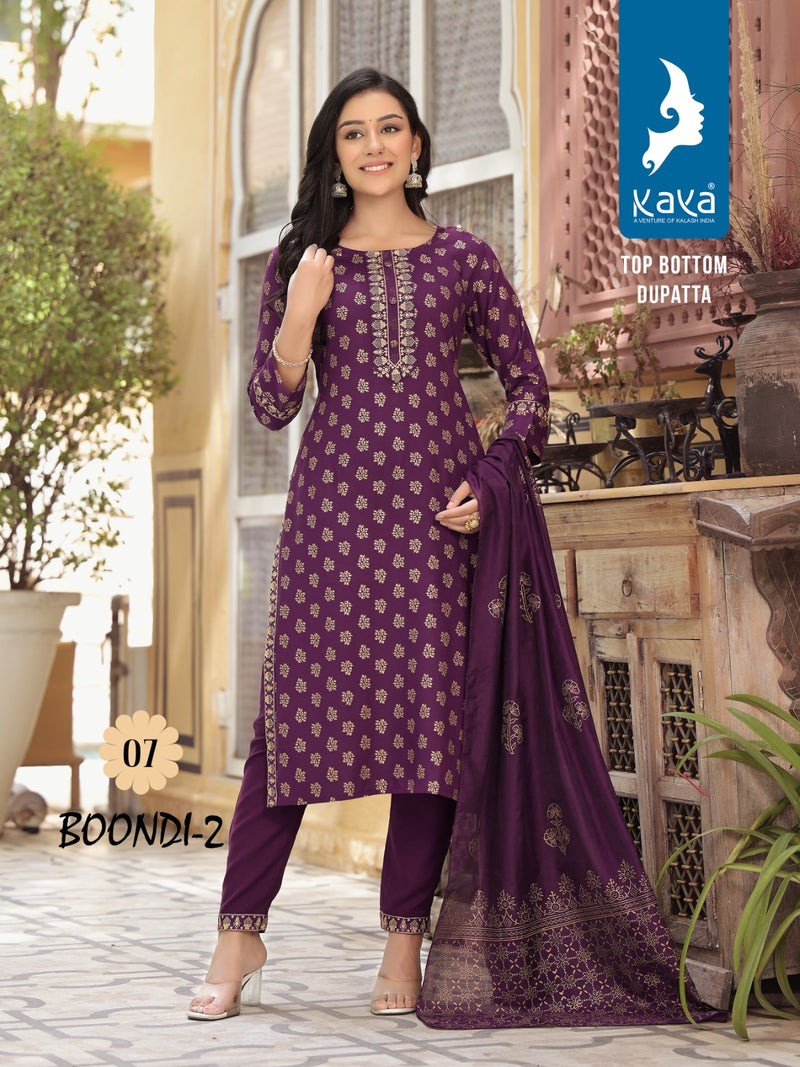 Kaya Creation Boondi Vol 2 Rayon Fancy Casual Wear Kurtis