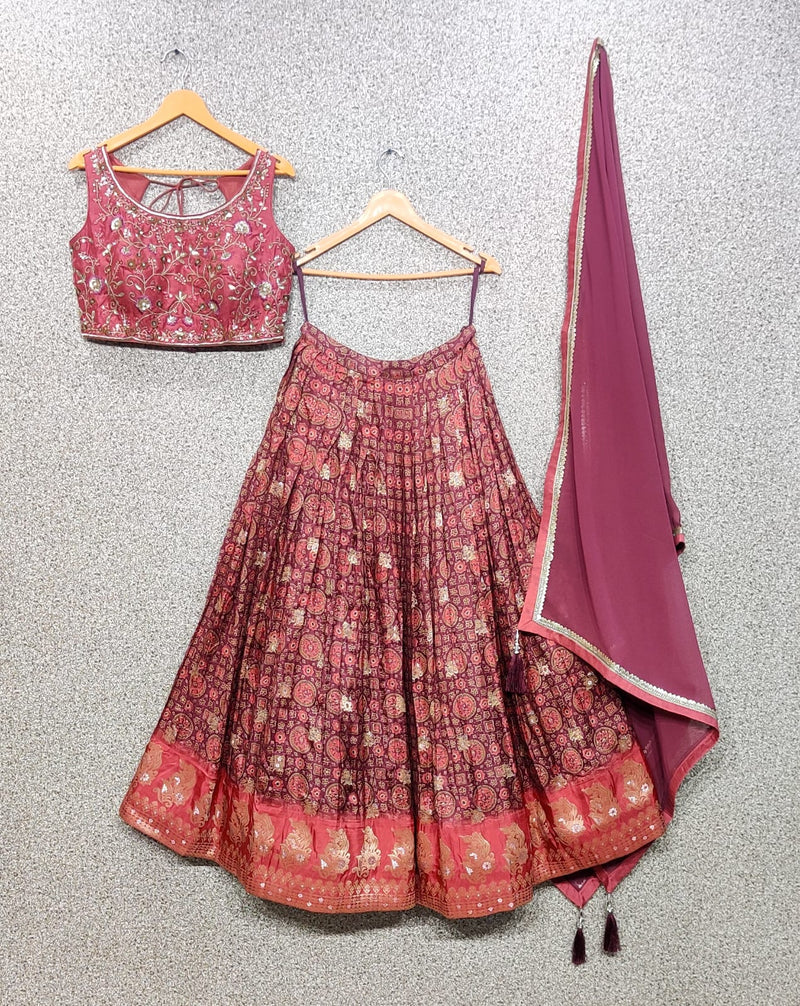 Mf Bridal Collection Dola Jacquard Beautiful Designer Lehnga Choli