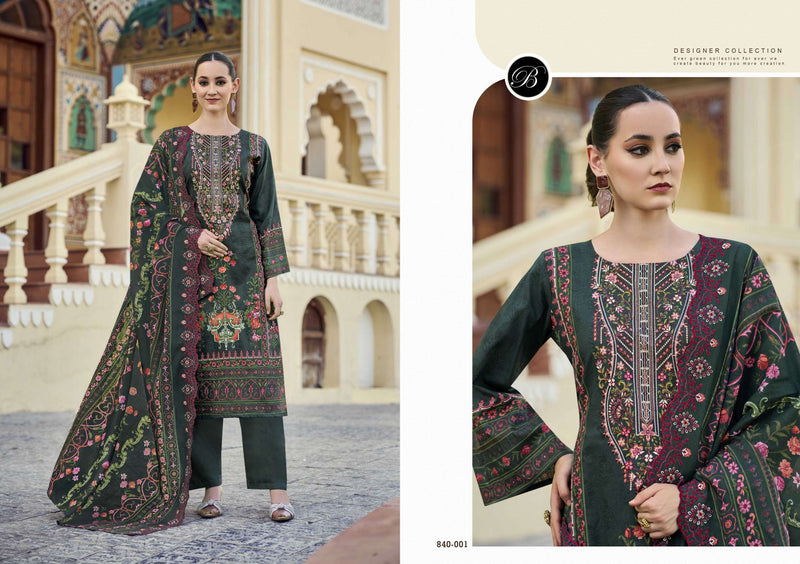 Belliza Designer Studio Guzarish Vol 22 Pure Cotton Exclusive Embroidered Salwar Kameez