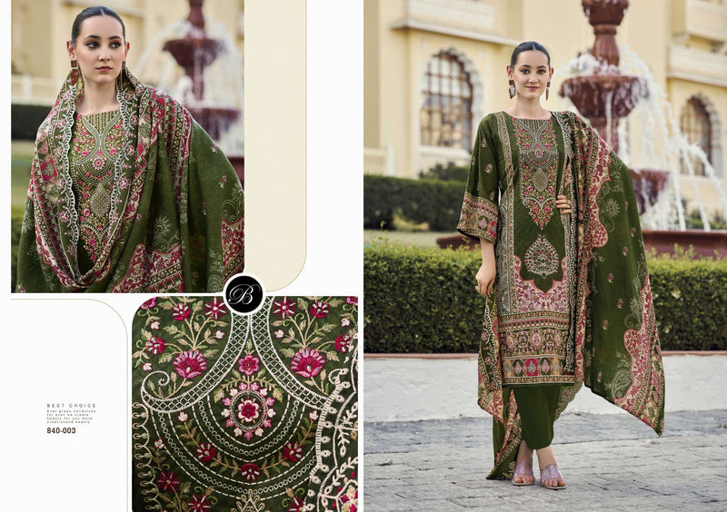 Belliza Designer Studio Guzarish Vol 22 Pure Cotton Exclusive Embroidered Salwar Kameez