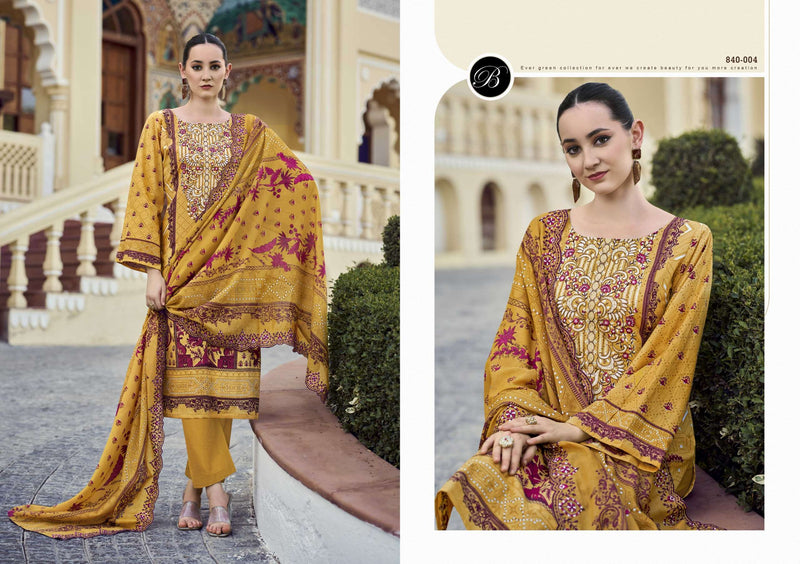 Belliza Designer Studio Guzarish Vol 22 Pure Cotton Exclusive Embroidered Salwar Kameez
