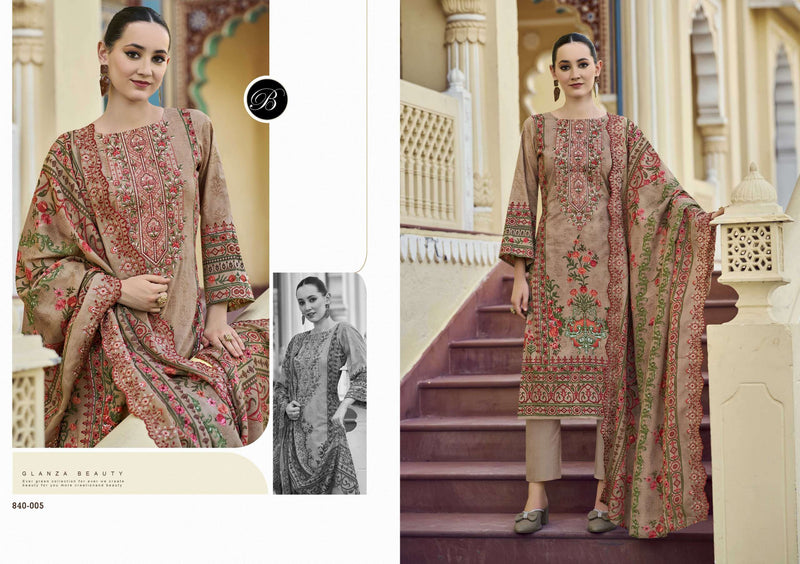 Belliza Designer Studio Guzarish Vol 22 Pure Cotton Exclusive Embroidered Salwar Kameez
