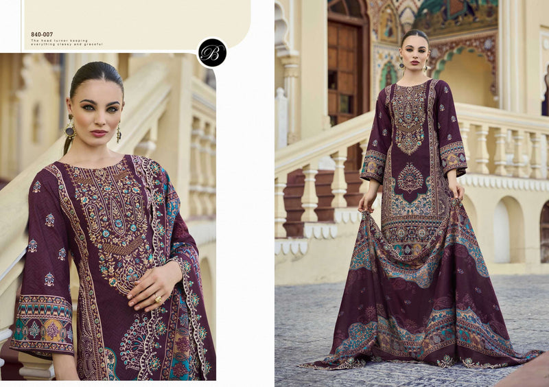 Belliza Designer Studio Guzarish Vol 22 Pure Cotton Exclusive Embroidered Salwar Kameez