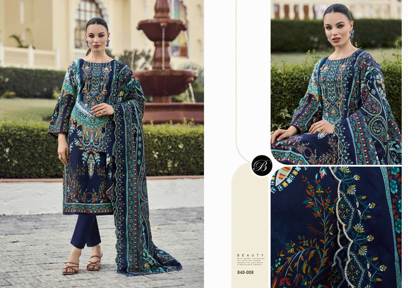 Belliza Designer Studio Guzarish Vol 22 Pure Cotton Exclusive Embroidered Salwar Kameez