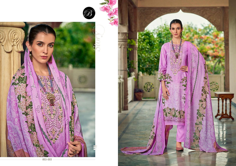 Belliza Designer Studio Naira Vol 107 Pure Cotton Printed Salwar Kameez