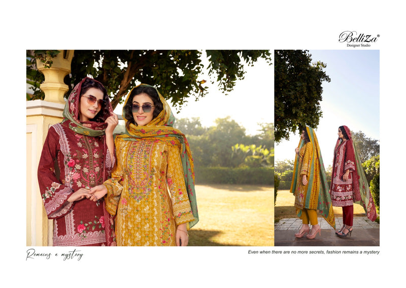 Belliza Designer Studio Naira Vol 34 Pure Cotton Digital Print Exclusive Wear Salwar Suit