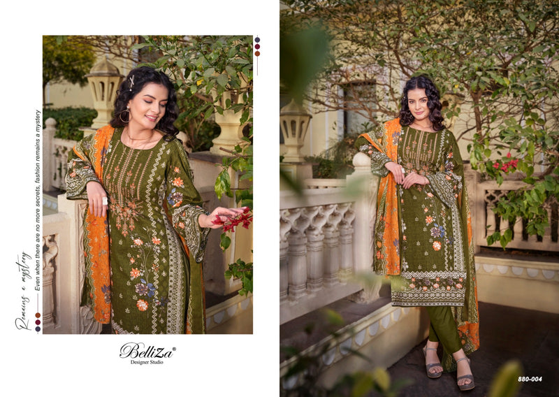 Belliza Designer Studio Naira Vol 34 Pure Cotton Digital Print Exclusive Wear Salwar Suit